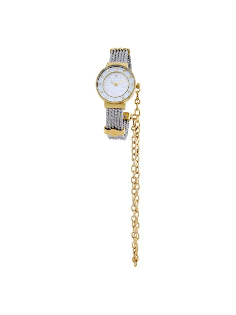 NWT Christian Van Sant Cavo Silver-tone Dial Ladies Watch